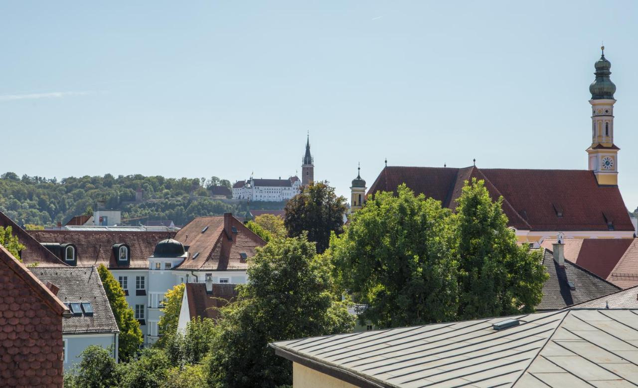 Romantik Hotel Fuerstenhof Landshut Exterior foto